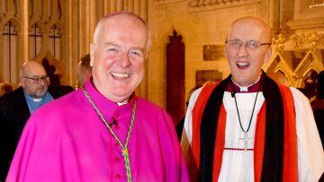 Bishop Bosco MacDonald installed as Prebend of Wells Cathedral