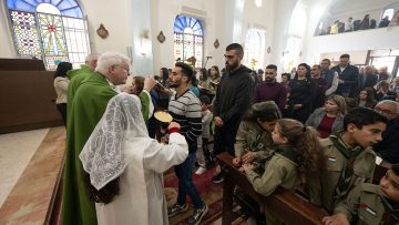 Bishop Jim Curry humbled to visit the Palestinian Christians of Aboud